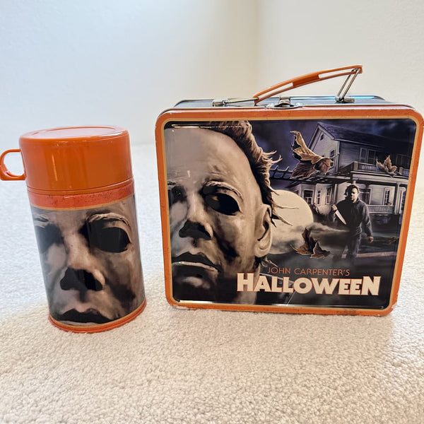 Halloween M&M Character/costume Tin/ Hand bag Lunch Box Purse Storage Orange