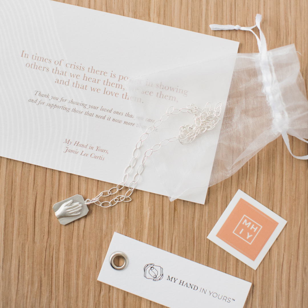 MHIY Silver Pendant Chain Objects of Comfort My Hand In Yours